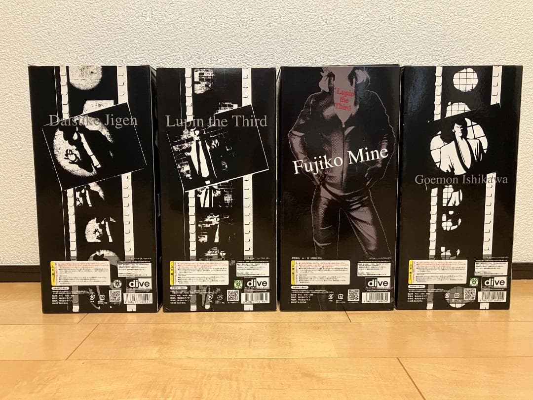 ダイブ×ルパン三世 1st TV series ver. フィギュア 4体セット