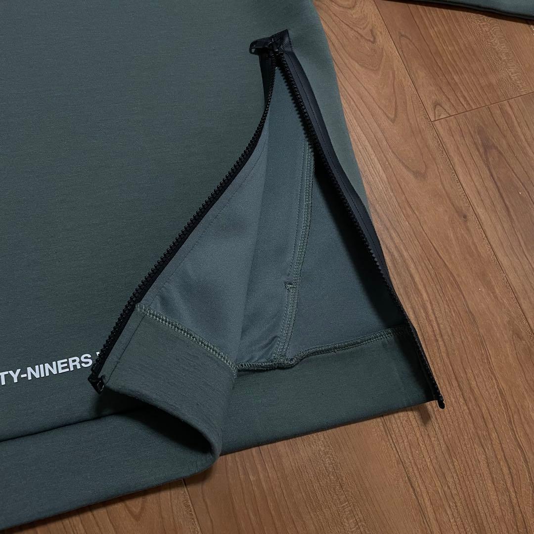 TFW49 CARDBOAD MATELIAL HOODIE パーカー カーキ