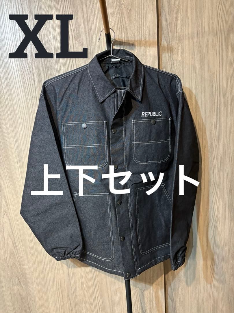 美品　25-26 REPUBLIC&CO/リパブリック　デニムウェア上下セット
