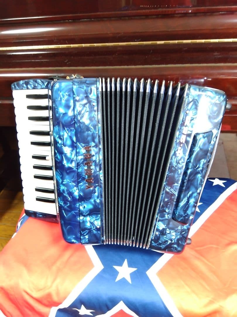 【可愛いレア品音出OK】YAMAHA T25B テナー（中音域）アコーディオン