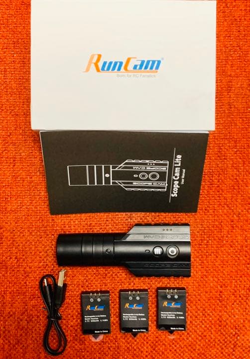 RUNCAM SCOPE LITE ランカムスコープ ライト　バッテリー3個