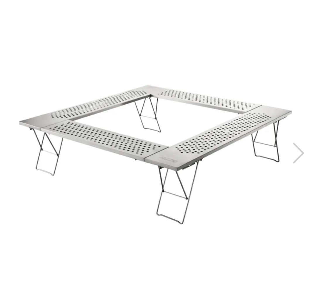 【新品・開封済】コールマン　ファイヤープレイステーブル