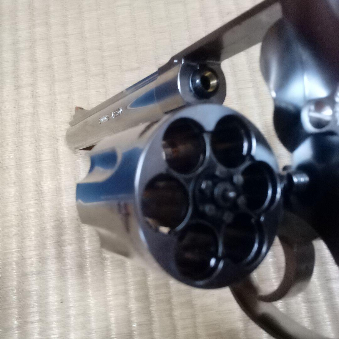 マルシン　M29 シルバーABS　　ハーフチェッカー木グリ仕様