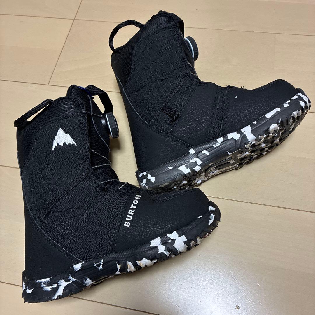 キッズ用　スノーボードブーツ、ビンディングセット