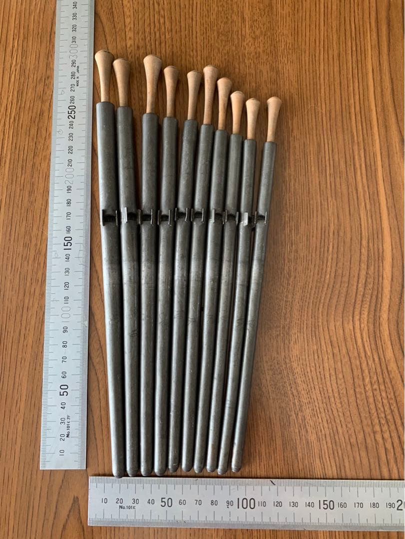 パイプオルガン　パイプ　34本　ストリートオルガン バスクオルガン