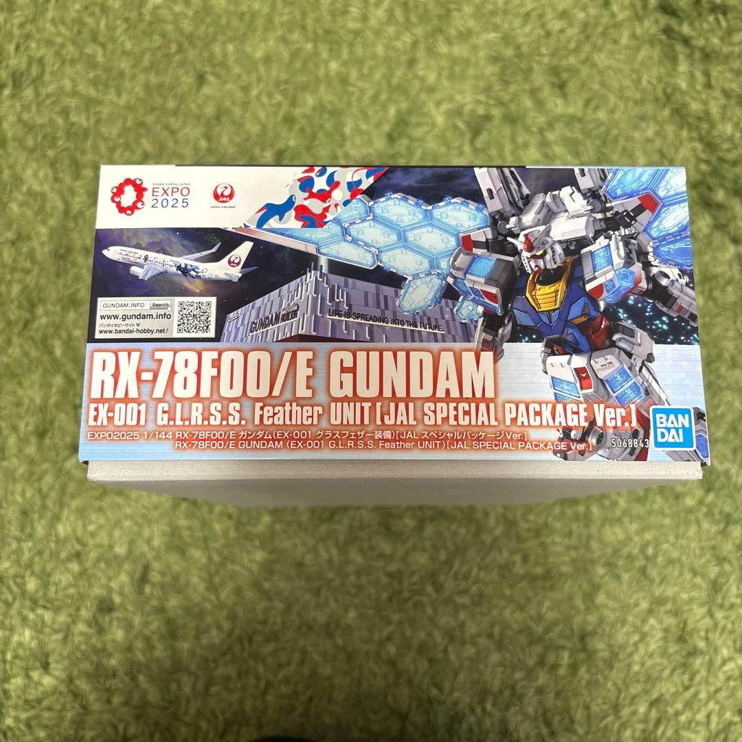 JAL特別仕様RX-78F00/E GUNDAM フライトタグ　ステッカー　３点