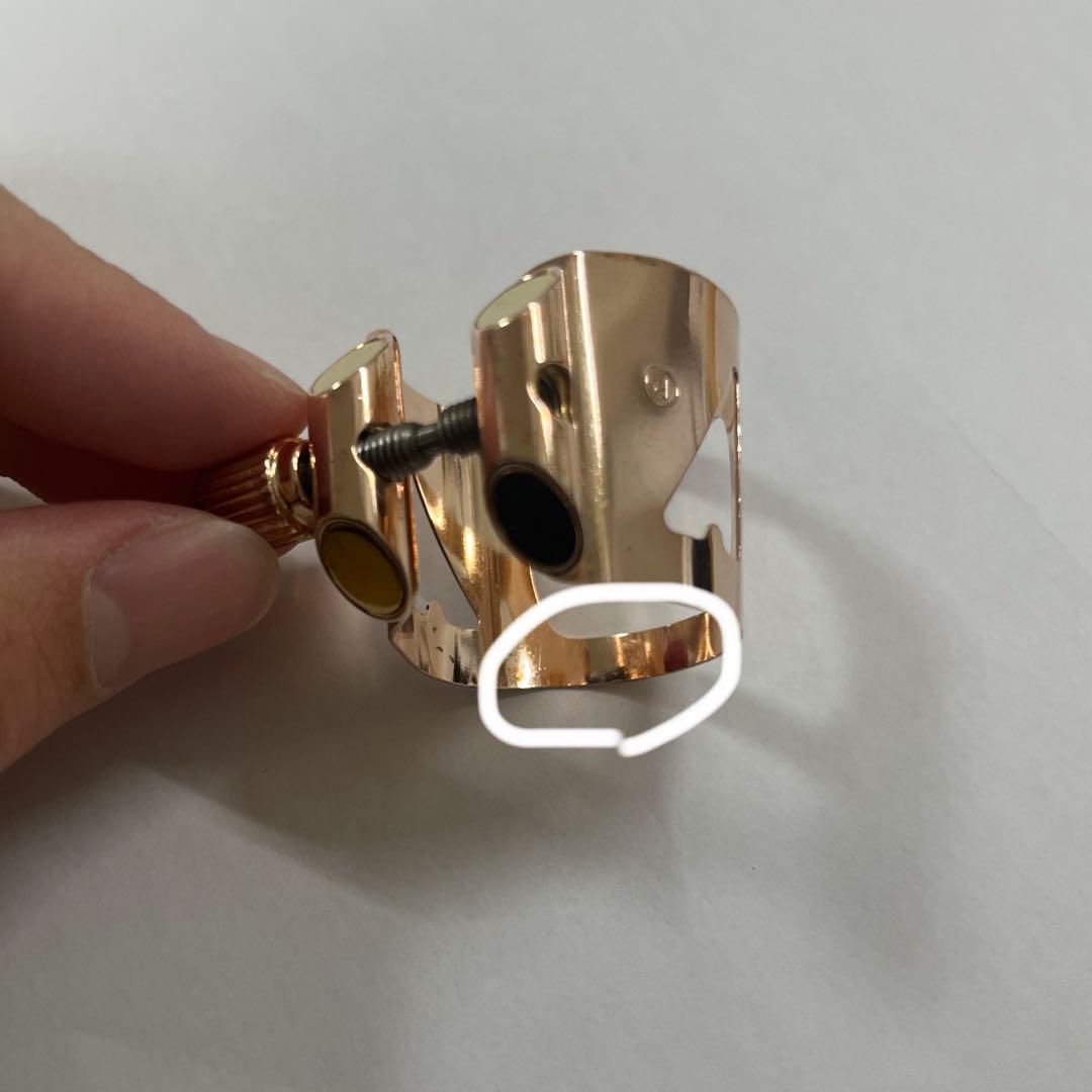 バンドレン オプティマム リガチャー ピンクゴールド クラリネット用