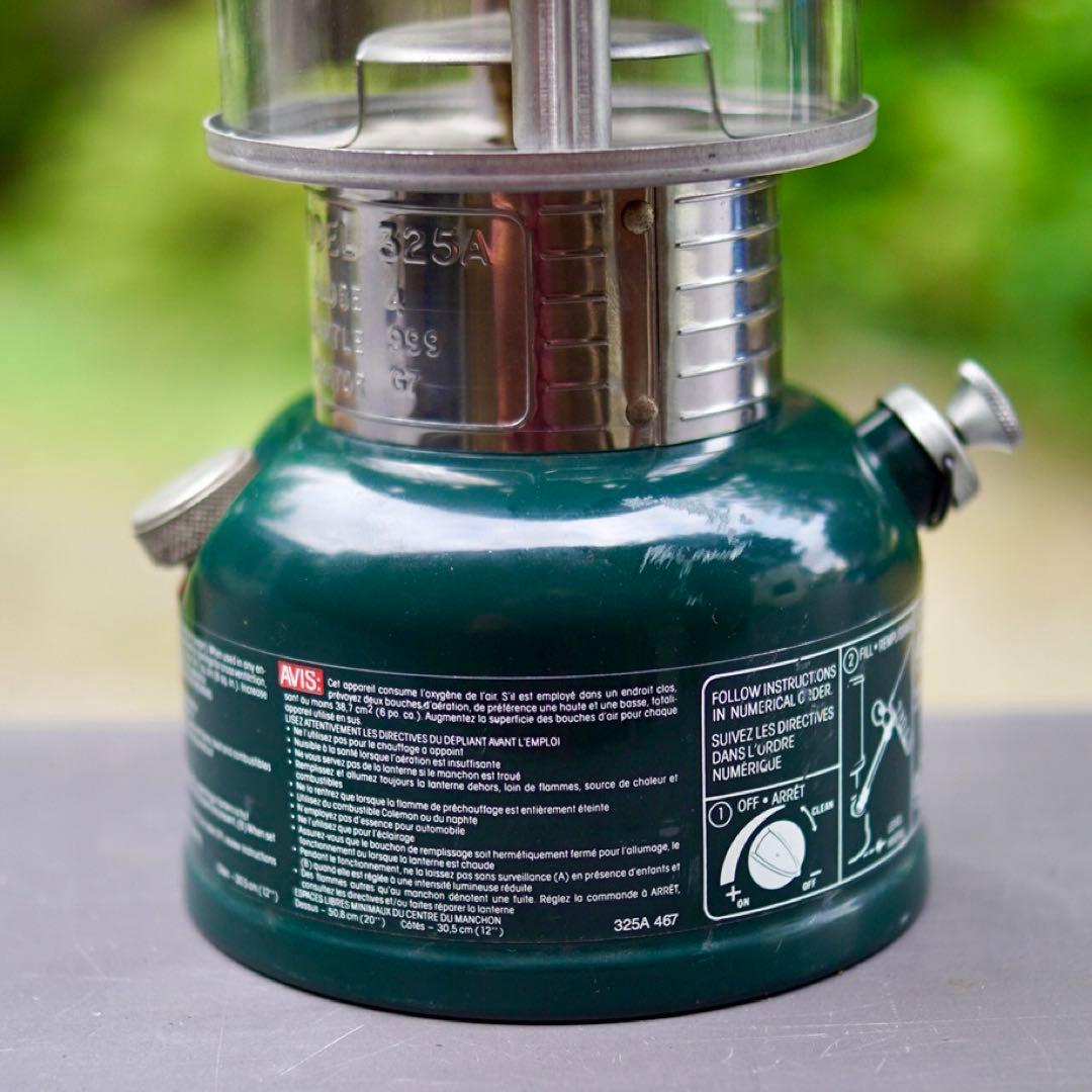 1988年1月製造　コールマン325A カナダ　ビンテージランタン