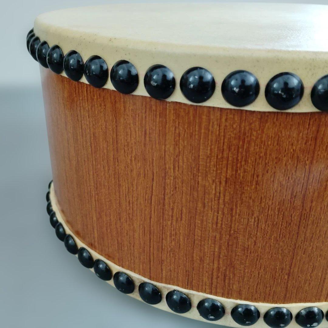 和太鼓　平太鼓　バチ・台付きセット　φ27cm 中サイズ　太鼓達人