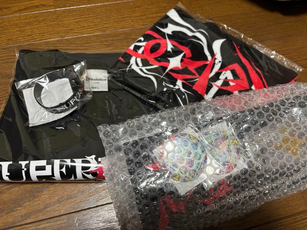 星街すいせい SuperNova REBOOT フルセット+缶バッジ2枚