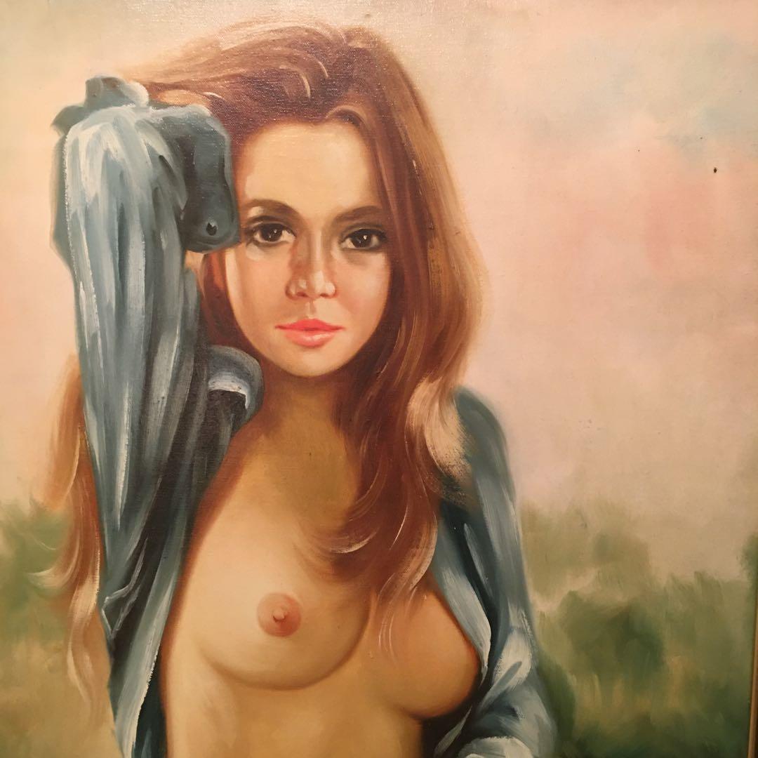 ヨーロッパ絵画油絵肉筆画裸婦大型サイズ