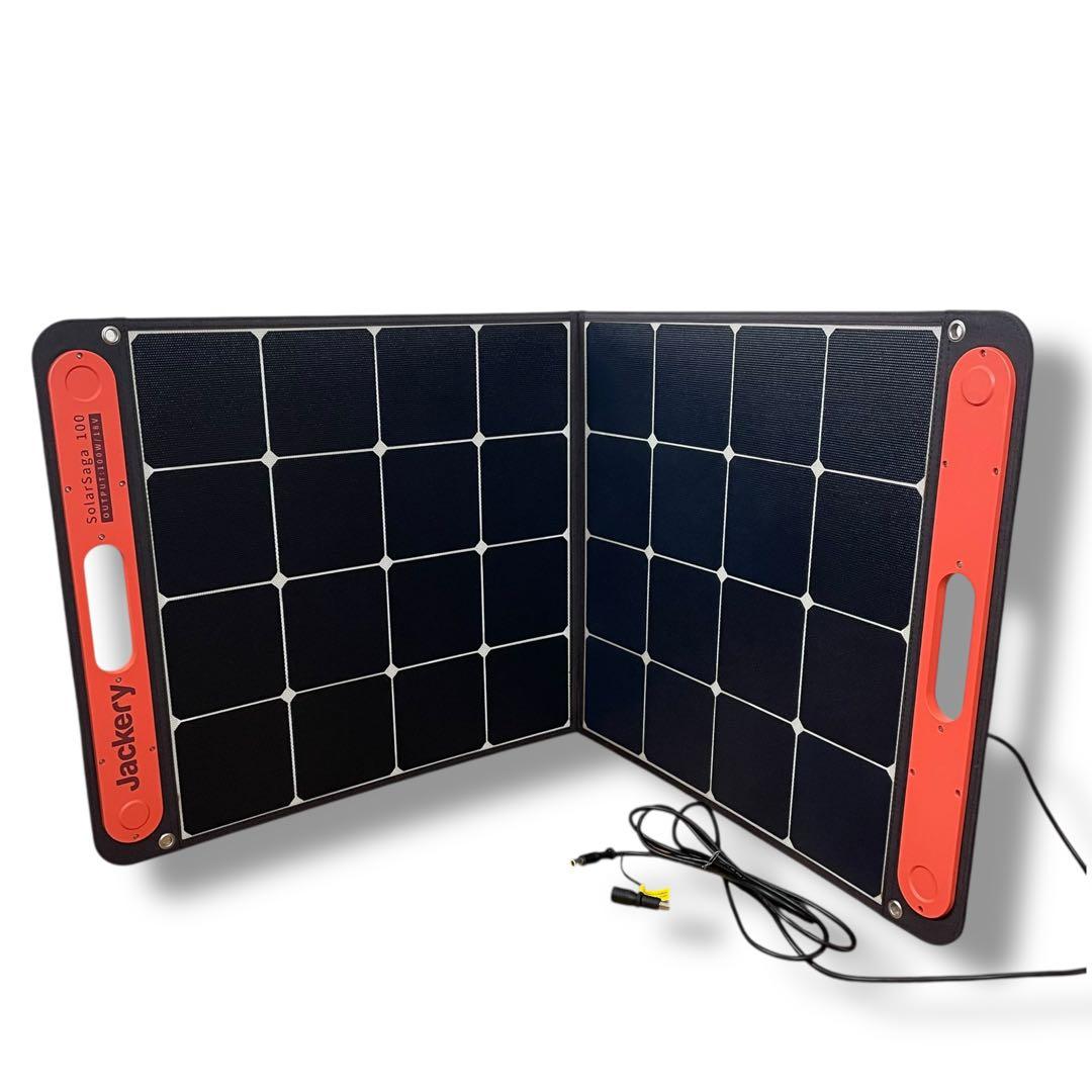 美品Jackery SolarSaga100ジャクリ ソーラーパネル 100W
