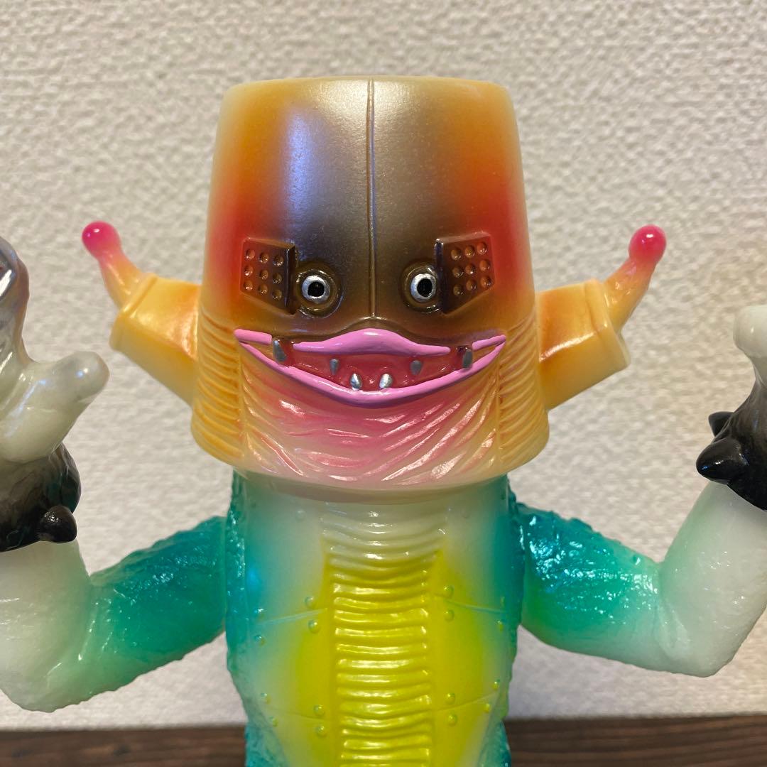 NABE　エレガブ　パペット星人　20期　蓄光　ソフビ