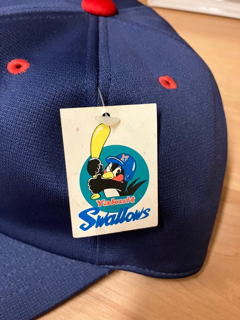東京ヤクルトスワローズ　当時　キャップ　帽子　昭和　レプリカ　復刻　レトロ　L