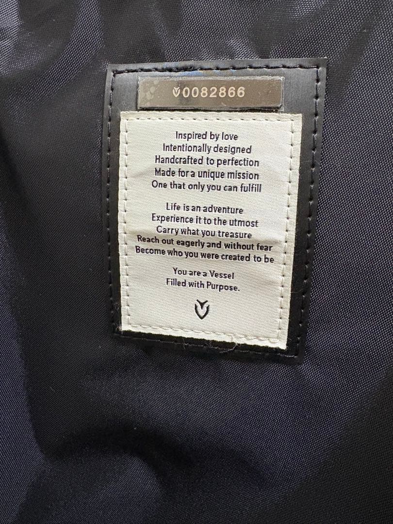 Piretti キャディバッグ ブラック/ホワイト