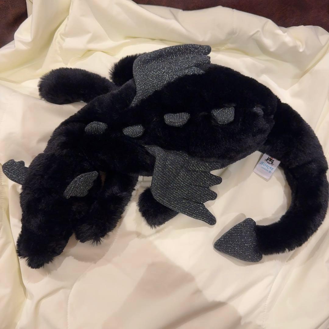 ジェリーキャット オニキス ドラゴン ぬいぐるみ Onyx Dragon M