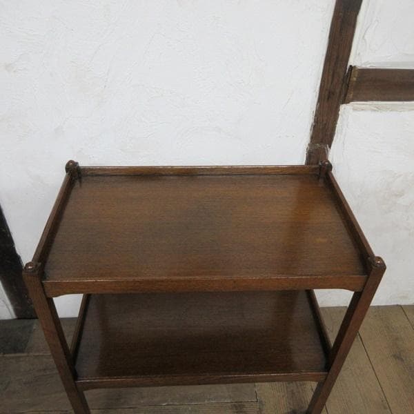 イギリス アンティーク 家具 キッチンワゴン トロリー カフェ 英国 6885d