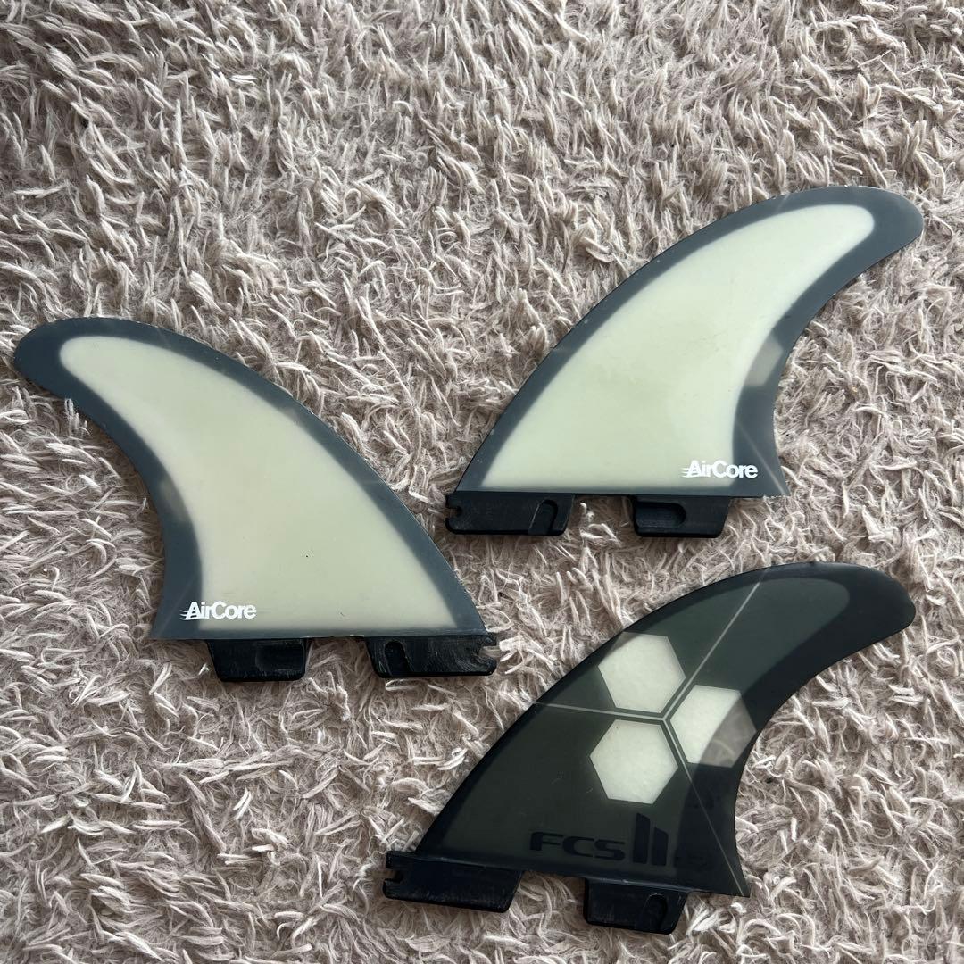 FCS II AirCore サーフボードフィン 3枚セットMサイズ