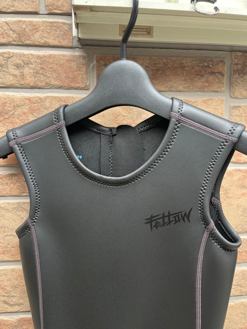 Fellow キッズウェットスーツ 140 ジャケット+ロングジョンセット