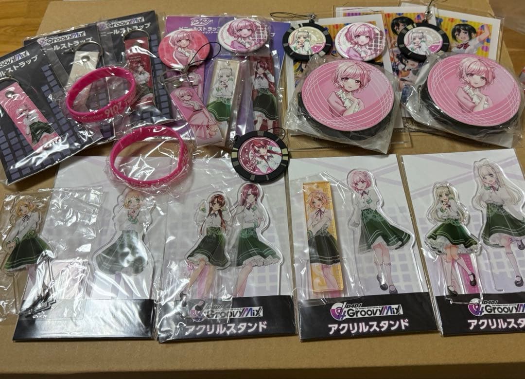 D4DJ LyricalLily キャラクターグッズまとめ売り レア品