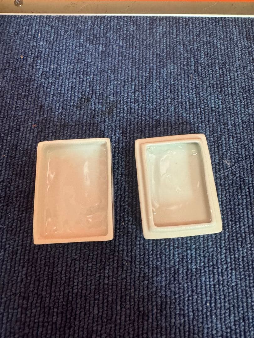 1687 京焼　高野昭阿弥造　色絵　土佐日記冊子　香合　共箱