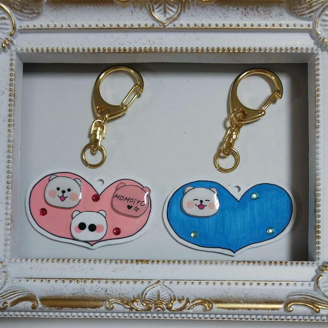 ハンドメイド ペアストラップ