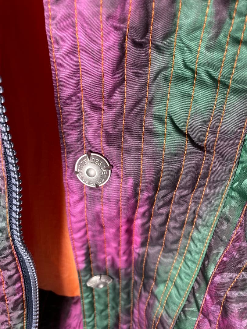 90sヴィンテージ DESCENTE マルチカラー スキーウェア　レトロ