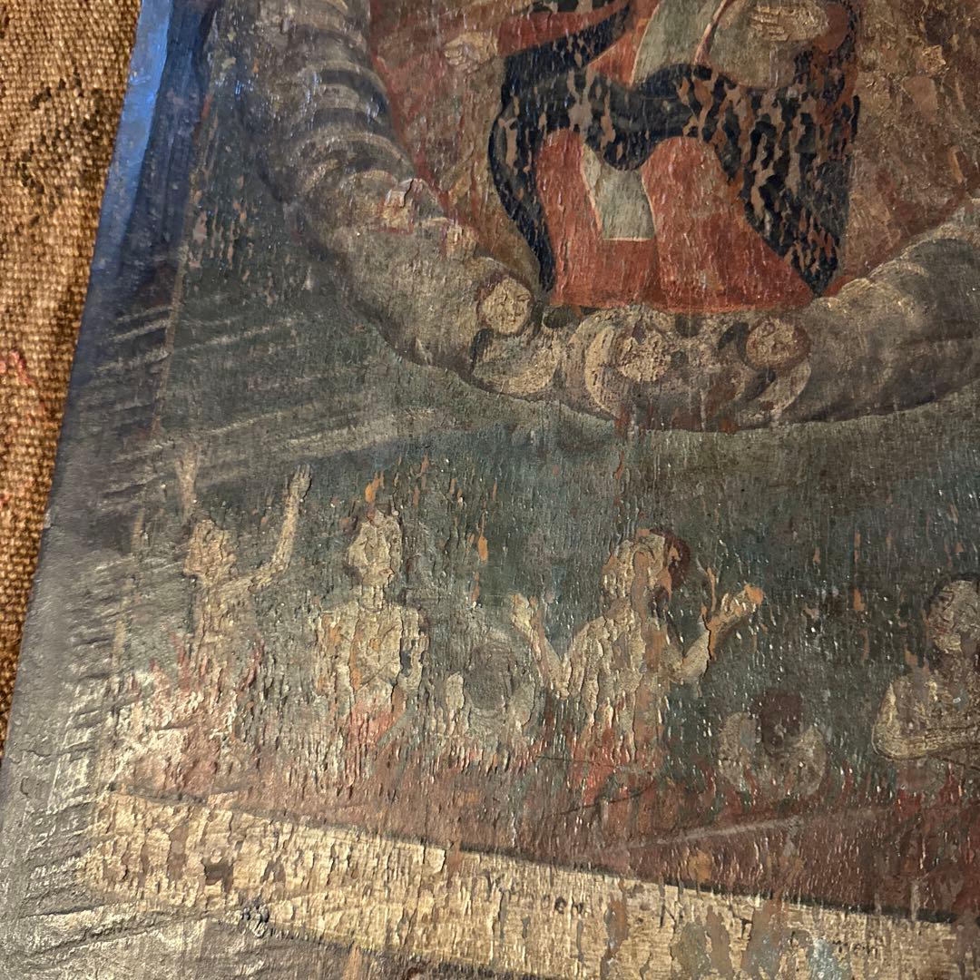 フィリピンイコン板画　聖母Ａ