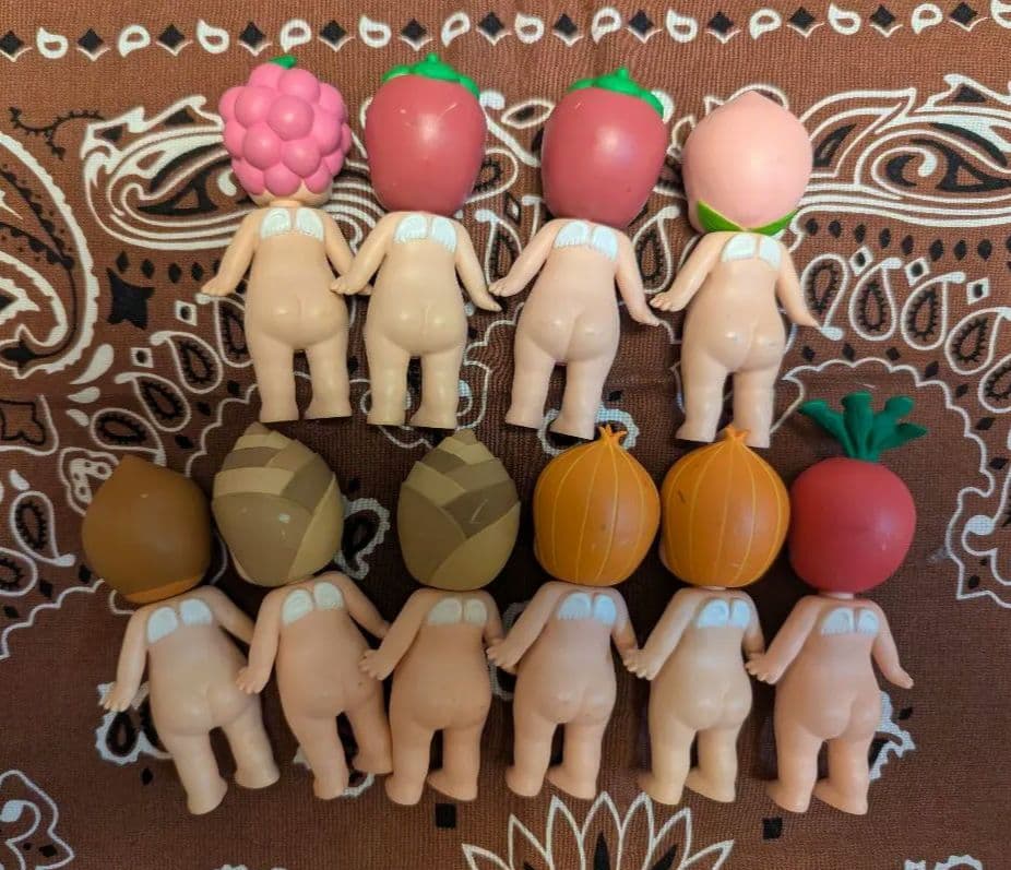 【値下げ】ソニーエンジェル　Francfranc　野菜と果物　10体セット