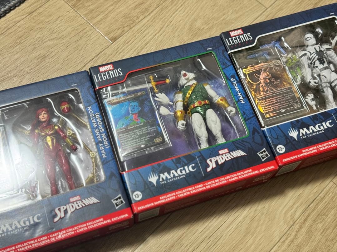 マーベルレジェンド MTG×Spider-Man 未開封3体