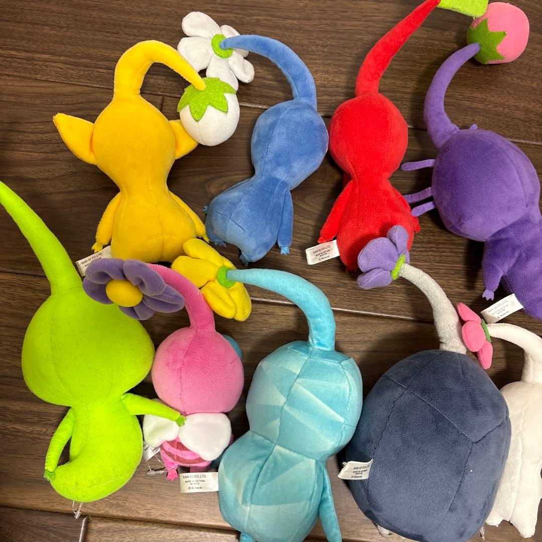 ピクミン ぬいぐるみ 全種類 セット　三英貿易