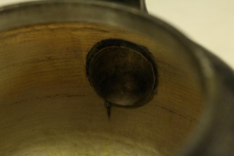 茶道具 昭和レトロ 秀峰堂 いぶし銀 急須 薬缶 湯沸し 890