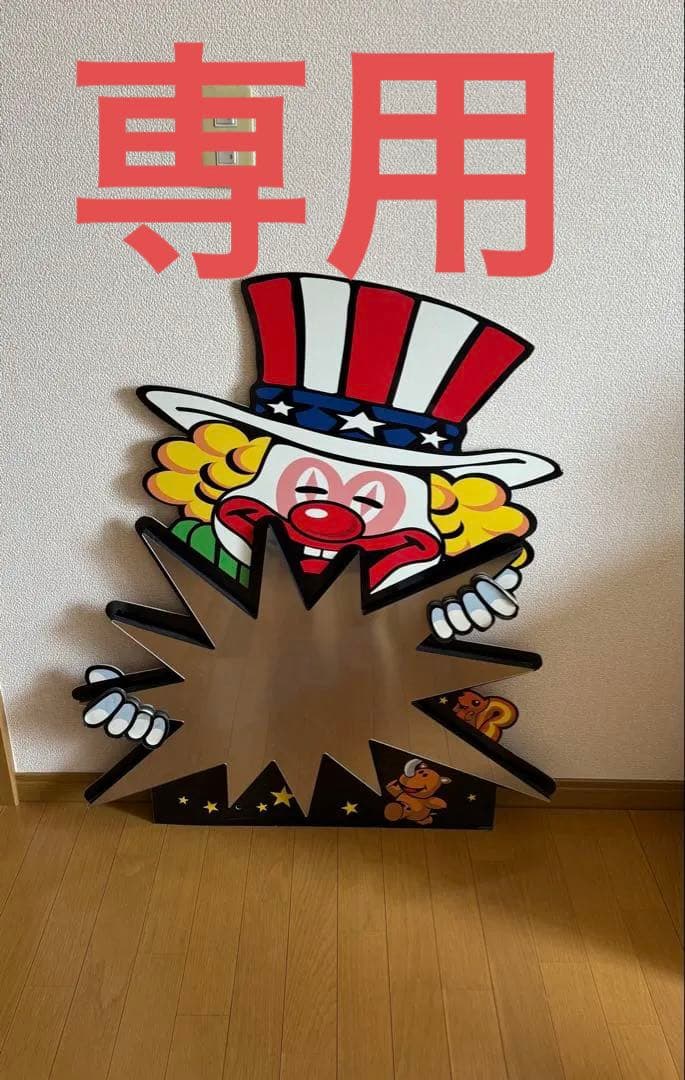 パチンコ・パチスロ　ジャグラー　ピエロ等身大パネル　非売品　ミラー　鏡　有り