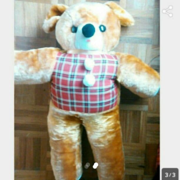 80cm アンティーク テディベア ぬいぐるみ 人形 昭和 レトロ ビンテージ