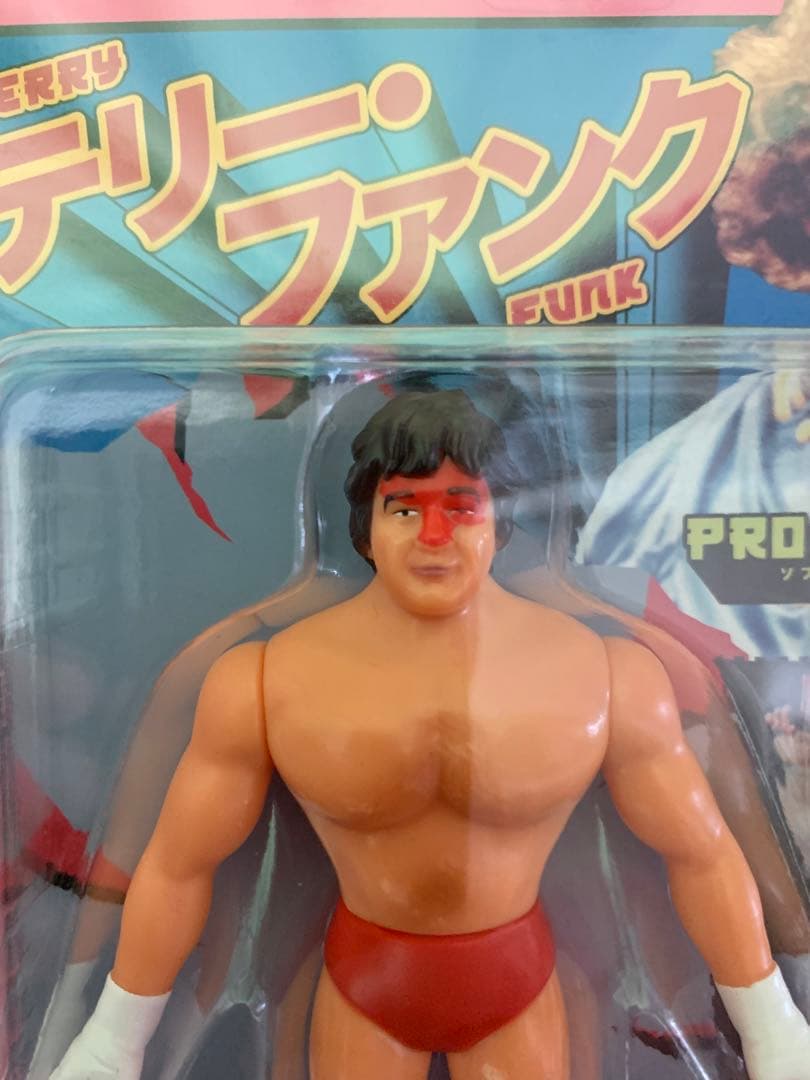世界限定110個　テリーファンク　フィギュア　プロレス　バリアント　完売品