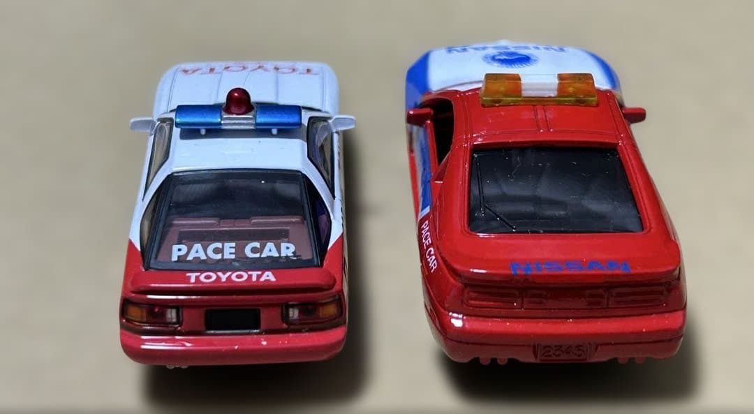 箱なし トミカ ペースカー 2台セット スープラ フェアレディ