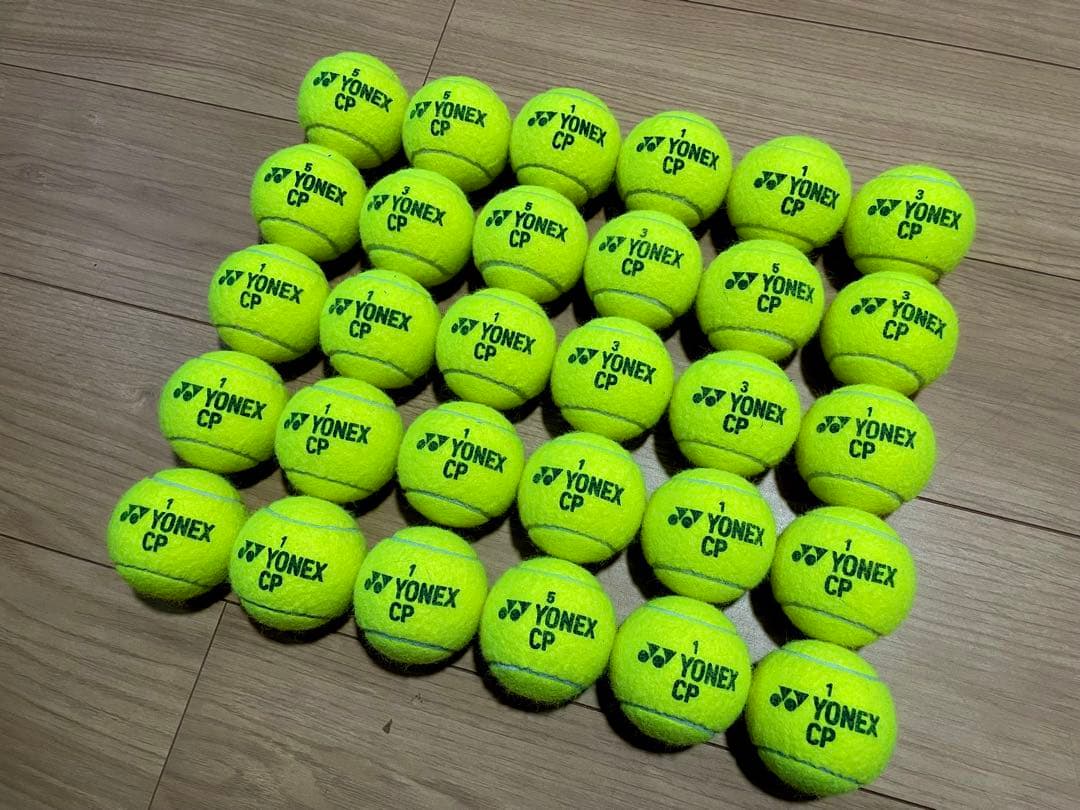 女子練1日　即日発送　中古硬式テニスボール140球