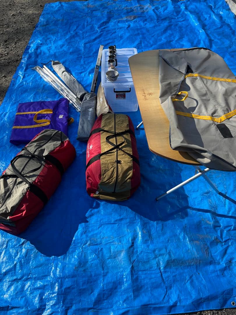 最終値下げ【手渡しのみ価格】スノーピーク　キャンプ道具　まとめ売り