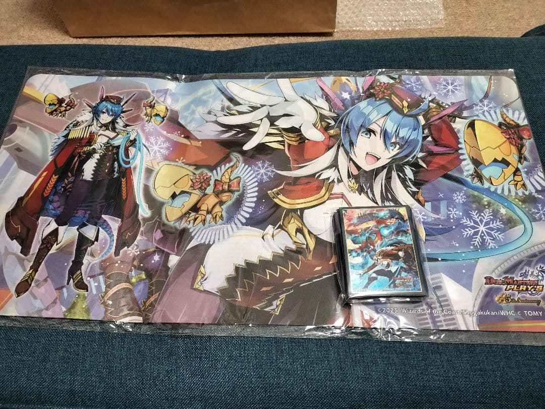 デュエプレフェス　永久龍程式Q.E.D.=X 　プレイマット・スリーブ　セット