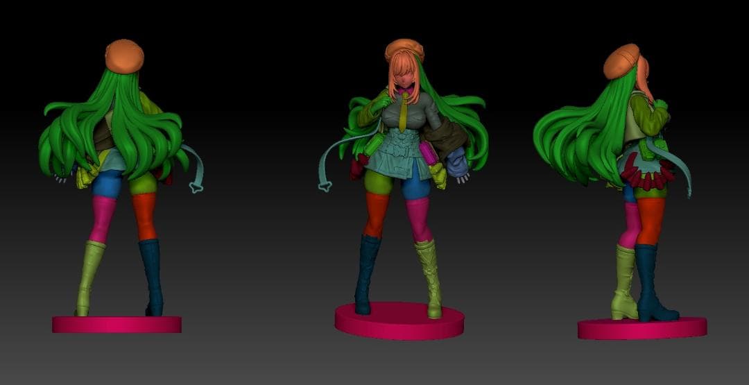 燕*様 ガレージキット 勝利の女神:NIKKE SSRラピ / 未塗装未組立 ニ