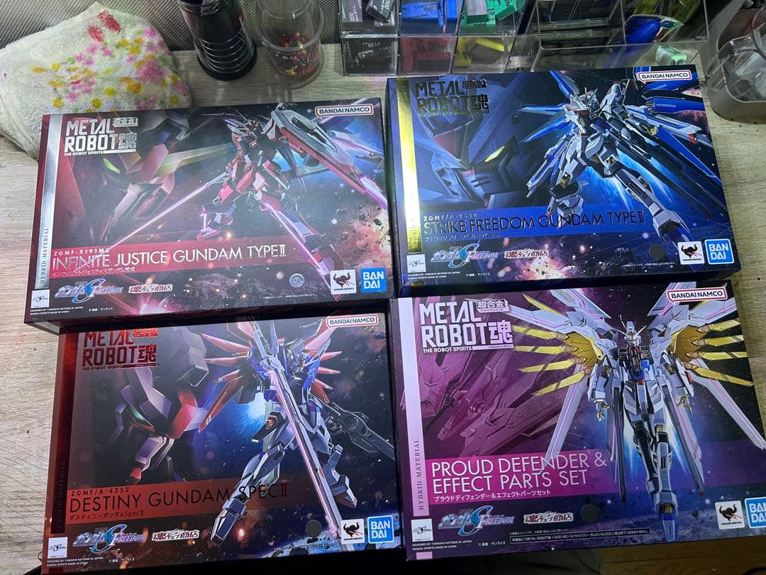 L ROBOT魂　SEED freedom セット