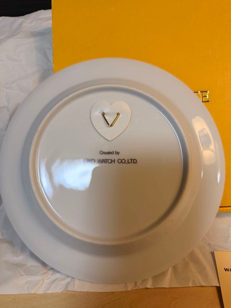 【箱・説明書付き】WALTHAM 1985年 YEAR PLATE 記念プレート