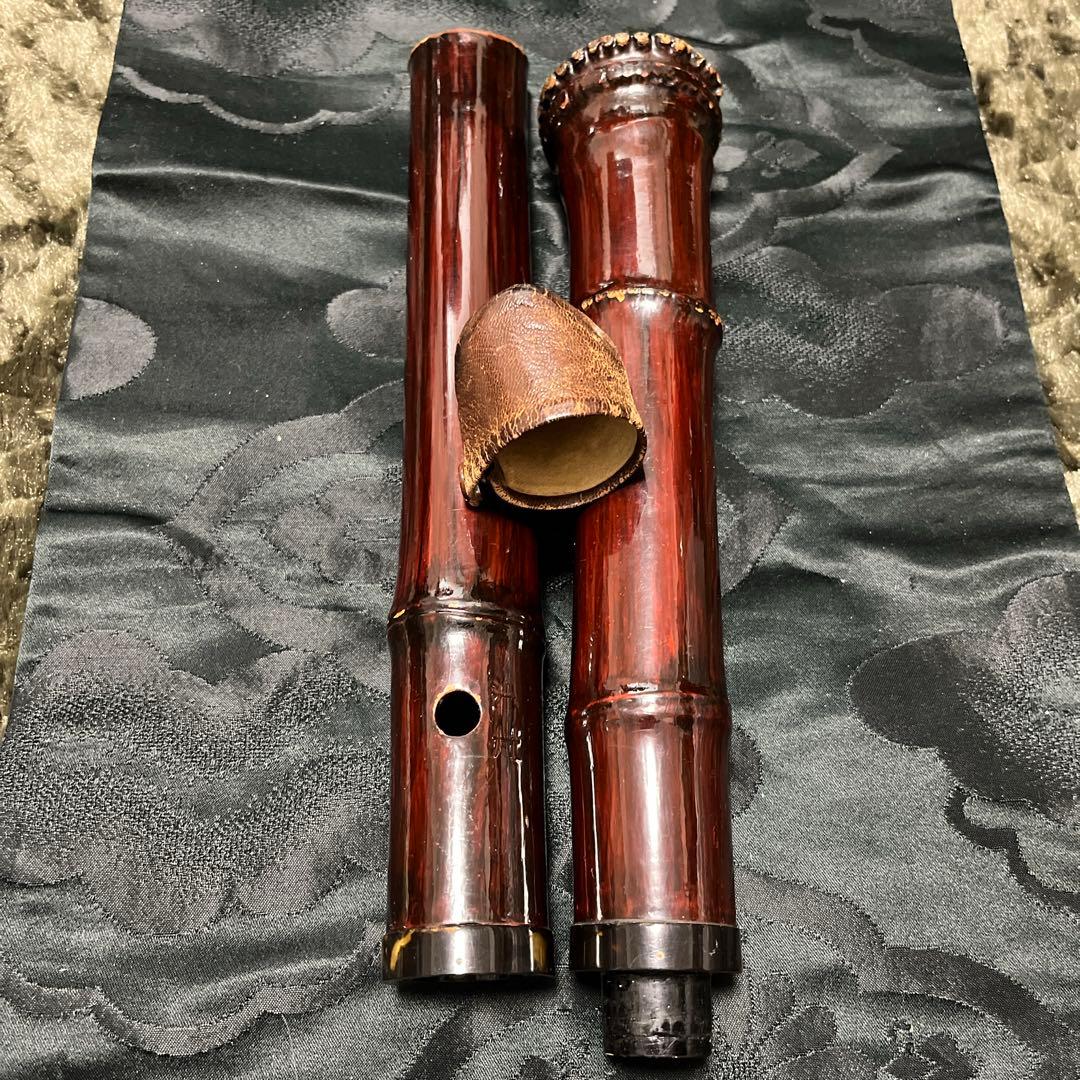 尺八 竹製 都山流 一尺八寸管 【音出し確認済み】