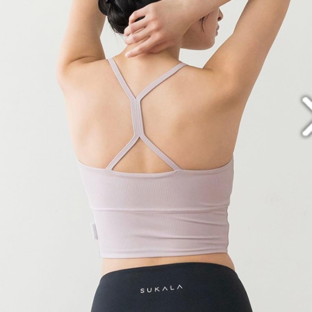 【SUKALA】バックツイストセパレートタンクトップ Lサイズ