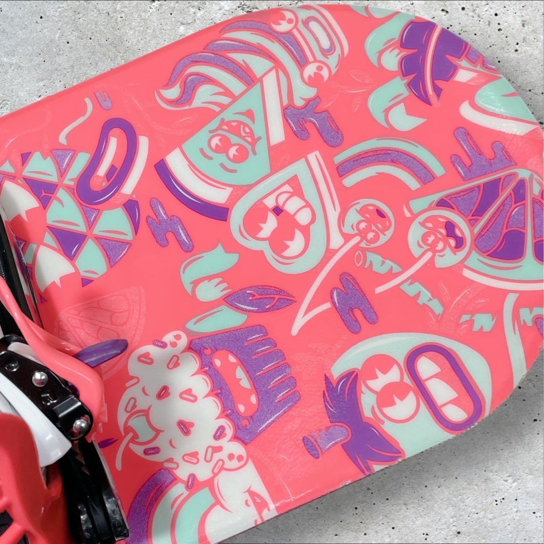 K2 【LIL KANDI】スノーボードセット キッズ 子供用 ピンク ジュニア