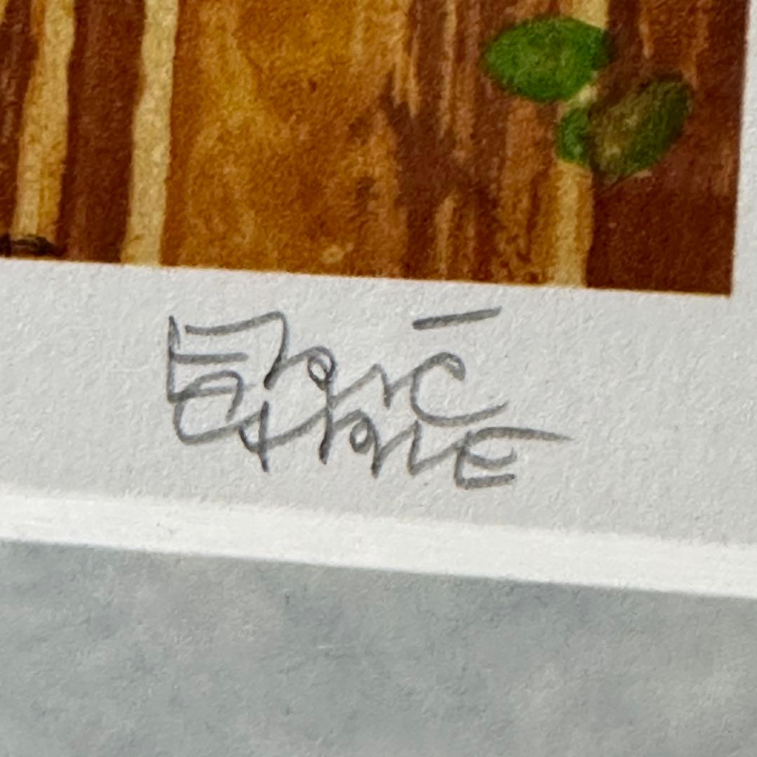 【美品】エリックカール　リトグラフ