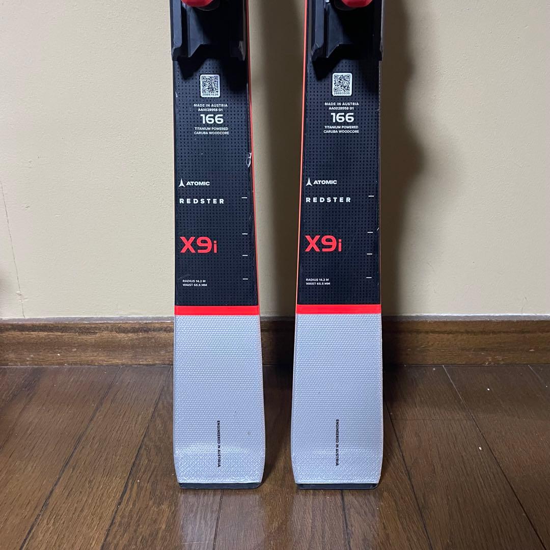 ATOMIC アトミック レッドスター X9i + X12 GW 166cm