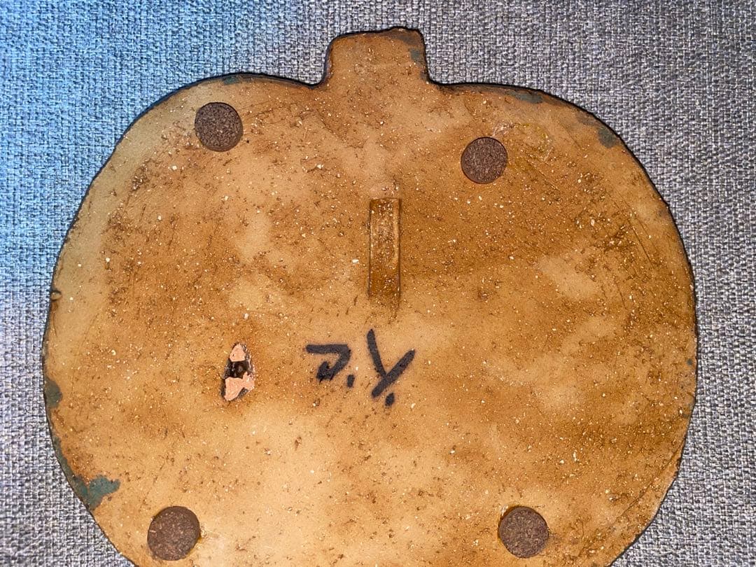 Irma Yourstone イルマ・ユアストン カボチャの陶板