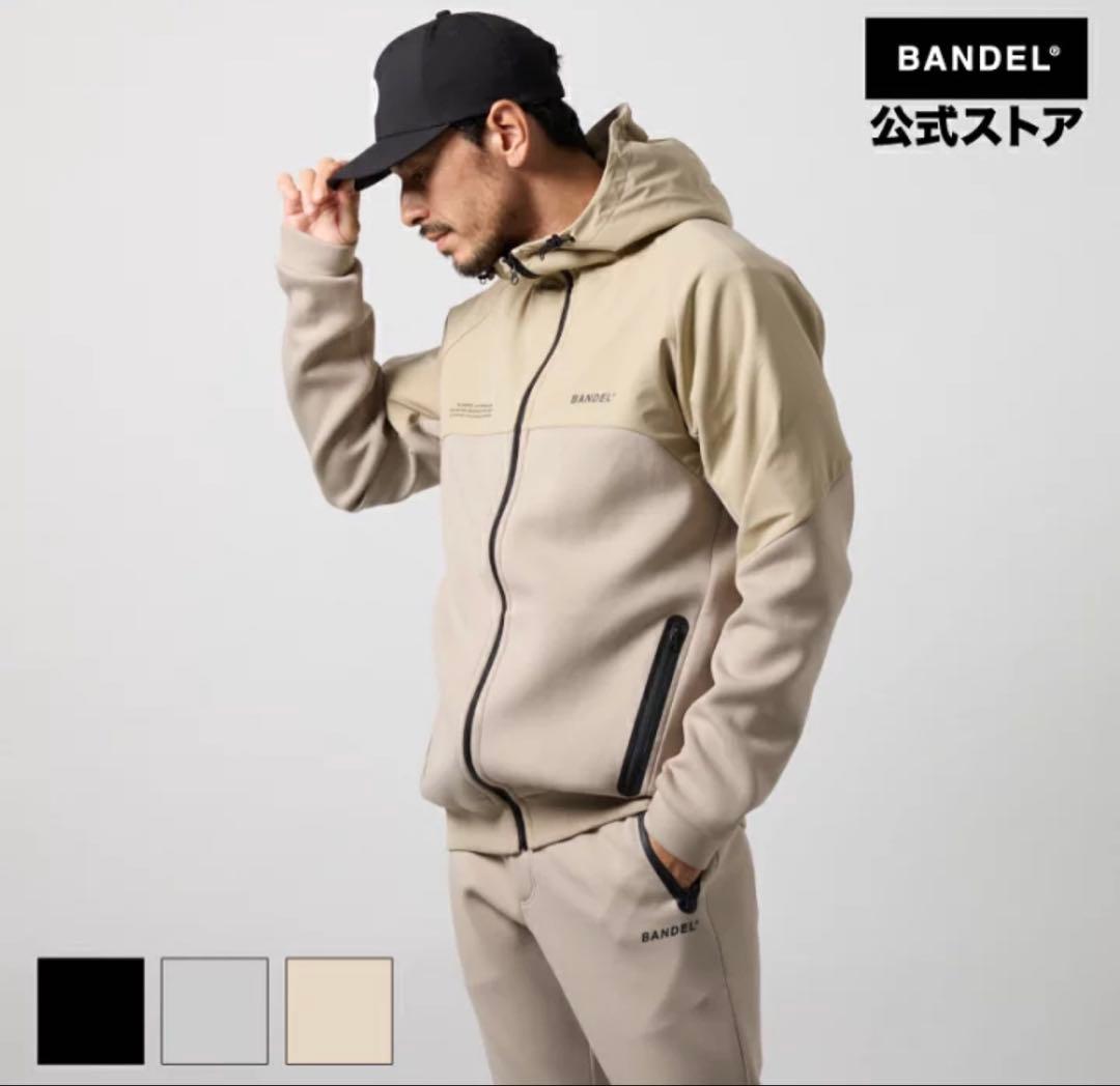 BANDEL バンデル TECH FLEECE 上下セット　XXL ベージュ
