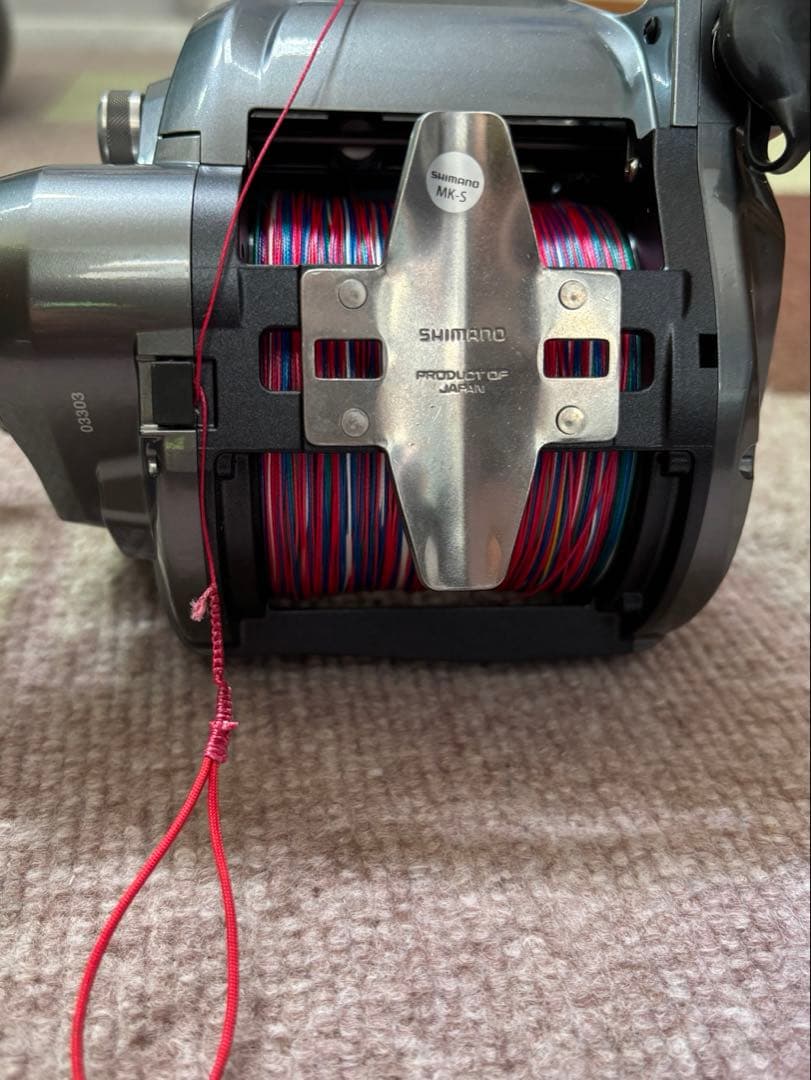 SHIMANO ForceMaster 6000 電動リール PE8号600m付